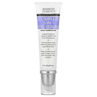 Advanced Clinicals, 多面 5 合 1 眼部精華，多面修復，2 盎司（59 毫升）