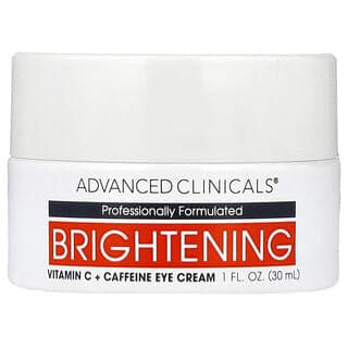 Advanced Clinicals, 亮膚維生素 C + 咖啡萃取眼霜，1 液量盎司（30 毫升）