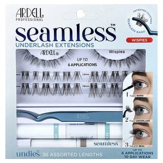 Ardell, Seamless™，下睫毛延長套裝，纖羽款，39 件套