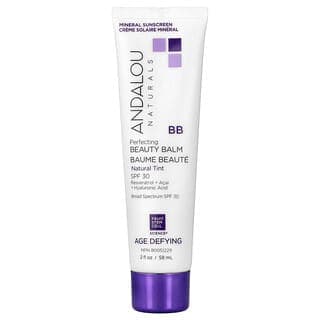 Andalou Naturals, BB 漂亮美容膏，SPF 30，自然色，2 液量盎司（58 毫升）