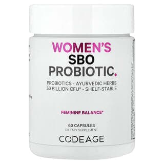 Codeage, 女性 SBO 益生菌，500 億 CFU，60 粒膠囊