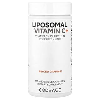 Codeage, 脂質體維生素 C+，180 粒素食膠囊
