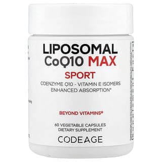 Codeage, 脂質體輔酶 Q10 基質，運動，60 粒膠囊