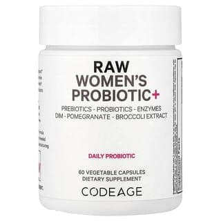 Codeage, 未加工女性益生菌+，60 粒素食膠囊
