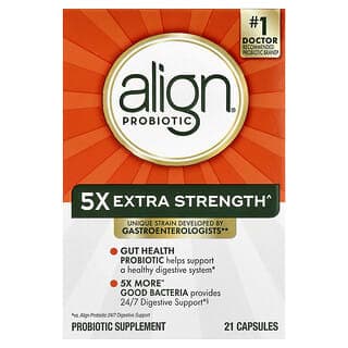 Align Probiotics, 5 倍強度，21 粒膠囊（每粒膠囊 50 毫克）