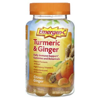 Emergen-C, 薑黃姜軟糖，柑橘姜味，36 粒