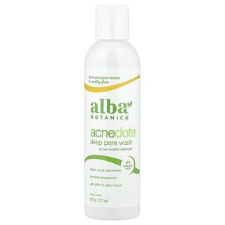 Alba Botanica, Acnedote®，深層毛孔清潔，6 液量盎司（177 毫升）
