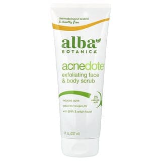 Alba Botanica, Acnedote®，面部和身體磨砂粒，特強型，8 盎司（227 克）