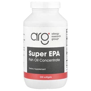 Allergy Research Group, 超級 EPA 濃縮魚油，200 粒軟膠囊