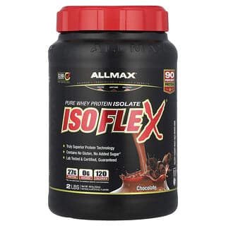 ALLMAX, ISOFLEX®，全分離乳清蛋白，巧克力味，2 磅（907 克）