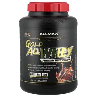 ALLMAX, Gold AllWhey，優效乳清蛋白，巧克力味，5 磅（2.27 千克）