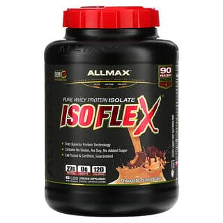 ALLMAX, Isoflex，全分離乳清蛋白，巧克力花生醬，5 磅（2.27 千克）