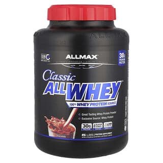 ALLMAX, CLASSIC ALLWHEY®，全乳清蛋白來源，巧克力味，5 磅（2.27 千克）