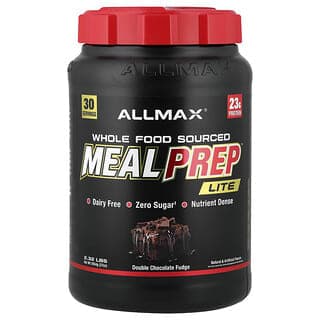 ALLMAX, Meal Prep™ Lite，雙重巧克力軟糖味，2.32 磅（1,054 克）