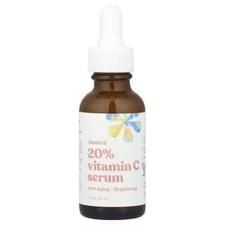 Asutra, 20% 維生素 C 精華素，1 液量盎司（30 毫升）