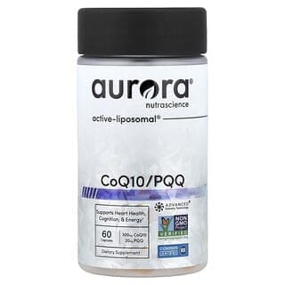 Aurora Nutrascience, 輔酶 Q10 / 吡咯喹啉醌，60 粒膠囊