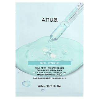 Anua, PDRN 透明質酸膠囊 100 精華美容面膜，1 片，0.77 液量盎司（23 毫升）