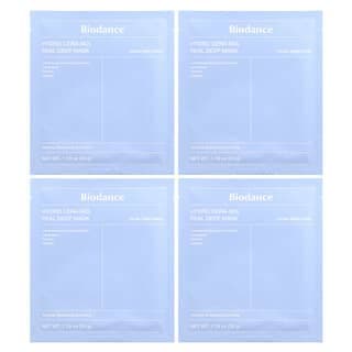 Biodance, Hydro Cera-Nol Real 深層補水美容面膜，4 片，每片 1.19 盎司（34 克）