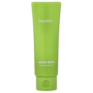Beplain, 綠豆，牛奶去角質凝膠，4.05 液量盎司（120 毫升）