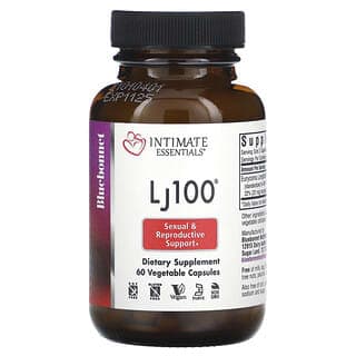 Bluebonnet Nutrition, 親密關係必需營養，Lj100，100 毫克，60 粒素食膠囊（每粒膠囊 50 毫克）