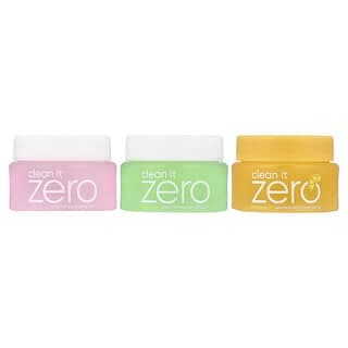 Banila Co, Best of Balms Trio，Clean it Zero 卸妝膏，3 包，0.84 液量盎司（25 毫升）
