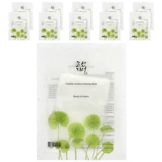 Beauty of Joseon, 積雪草舒緩美容面膜，10 片，每片 0.84 液量盎司（25 毫升）
