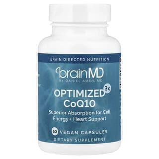 BrainMD, Optimized3x 輔酶 Q10 全素膠囊，60 粒