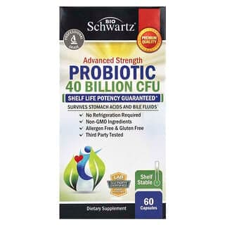 BioSchwartz, 優效益生菌，60 粒膠囊