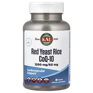 KAL, 紅曲米和輔酶 Q10，30 片