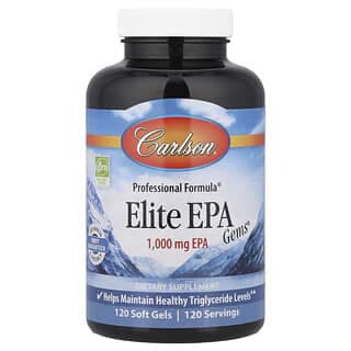 Carlson, 精華 EPA 寶石，1000 毫克，120 粒軟凝膠