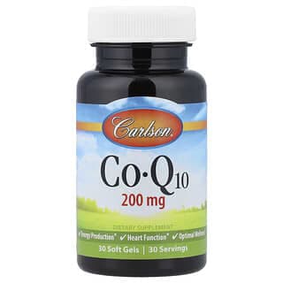 Carlson, 輔酶 Q10，200 毫克，30 粒軟膠囊
