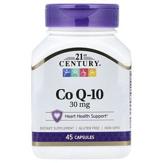 21st Century, 輔酶 Q-10，30 毫克，45 粒膠囊