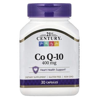 21st Century, 輔酶 Q-10，400 毫克，30 粒膠囊