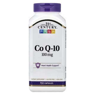 21st Century, 輔酶 Q10，100 毫克，150 粒膠囊