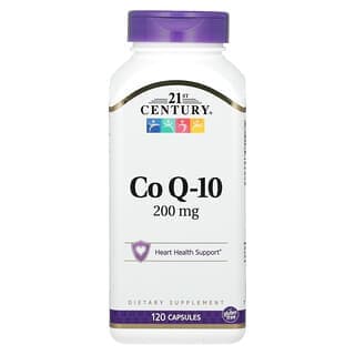 21st Century, 輔酶 Q10，200 毫克，120 粒膠囊
