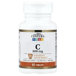 21st Century, 維生素 C，1000 毫克，60 片