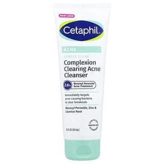 Cetaphil, Gentle Clear，清亮膚色抗痘潔面乳，4.2 液量盎司（124 毫升）