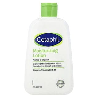 Cetaphil, 保濕乳液，中度至乾性肌膚，8 液量盎司（237 毫升）