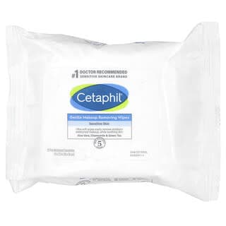 Cetaphil, 溫和柔卸妝濕巾，25 片