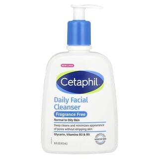 Cetaphil, 日常洗面奶，無香，16 液量盎司（473 毫升）