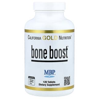 California Gold Nutrition, Bone Boost®，含鈣、鎂、維生素 C 和鉀，120 片