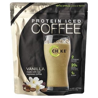 Chike Nutrition, 高蛋白質冰咖啡，香草味，14.6 盎司（413 克）