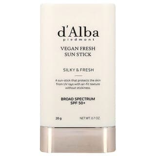d'Alba, 全素抗曬棒，SPF 50+，0.7 盎司（20 克）