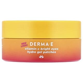 DERMA E, 維生素 C 亮眼水凝膠貼，適合各種膚質，60 貼