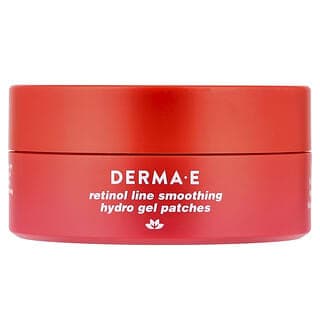 DERMA E, 視黃醇平滑細紋水凝膠貼，適合所有膚質，60 片凝膠貼