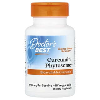 Doctor's Best, 姜黃素磷脂複合物™，60 粒素食膠囊（每粒 500 毫克）