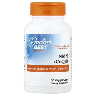 Doctor's Best, NMN + 輔酶 Q10，60 粒素食膠囊