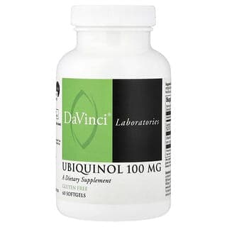 DaVinci Laboratories, 泛醇，100 毫克，60 粒軟膠囊