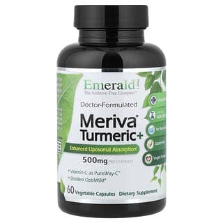 Emerald Laboratories, Meriva 薑黃+，500 毫克，60 粒素食膠囊（每粒膠囊 250 毫克）