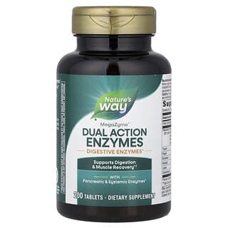 Nature's Way, MegaZyme®，雙效酶，200 片